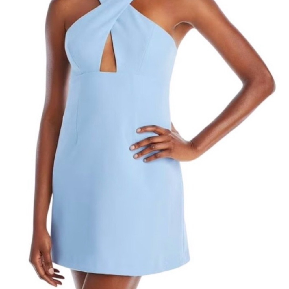 French Connection Light Blue Dress NWT
